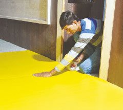 Goldcoin Packaging Corporation -  PP Flute Floor Protection